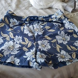 navy blue swim shorts ladies